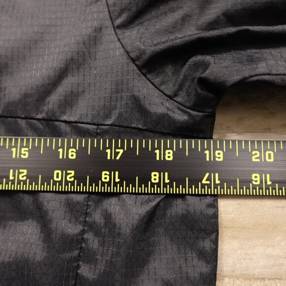 Columbia Windy Explorer Jacket Boys’ Large Black Omni-Shield Hooded Windbreaker - Picture 5 of 12